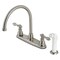 Kingston Brass KB728ACL Centerset Kitchen Faucet with Side Sprayer, Brushed Nickel KB728ACL - alternate 1